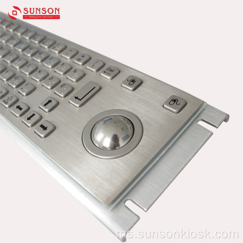 Papan Kekunci Stainless Steel Anti Rompakan